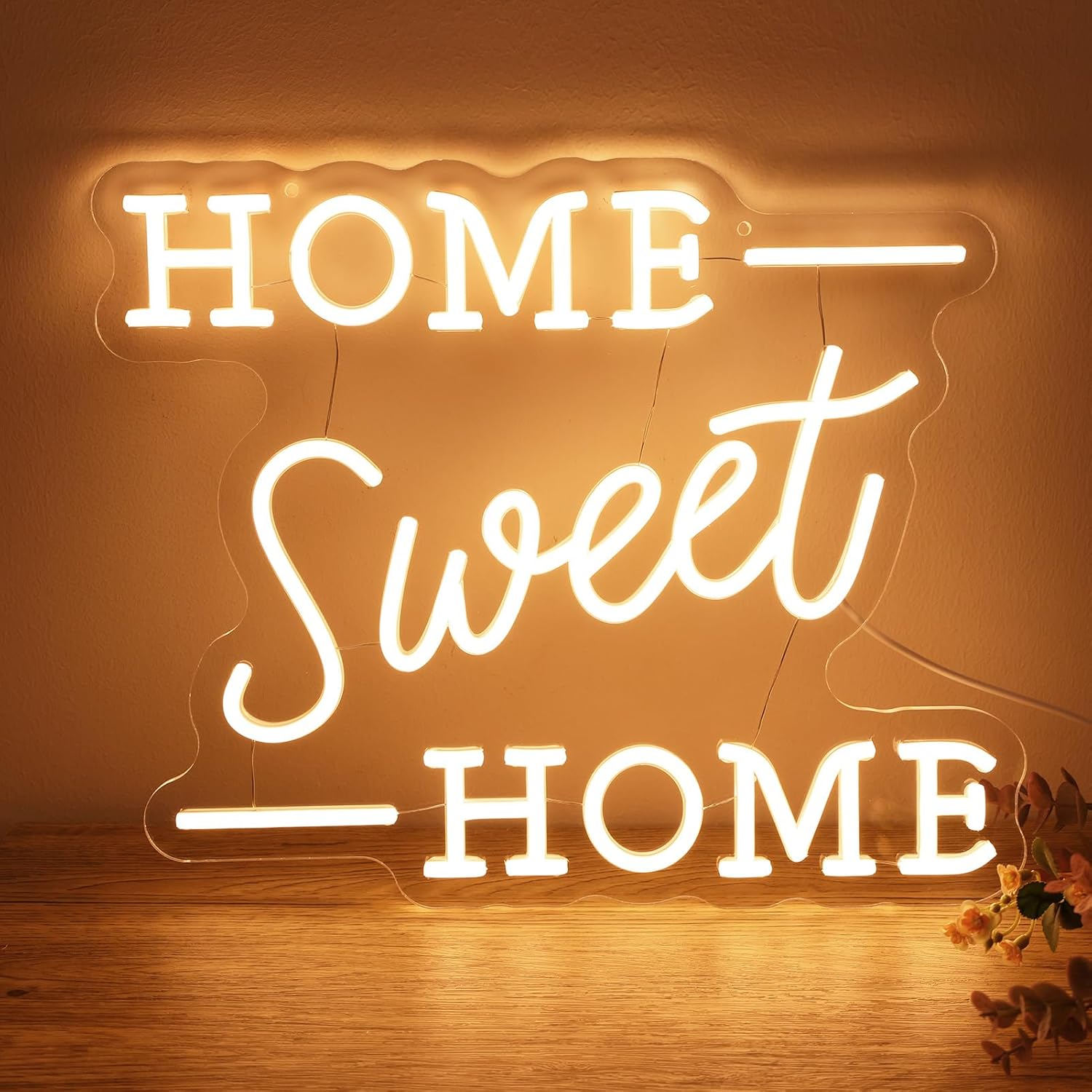 Home Sweet Home Neon Sign, House Warming Gifts New Home for Women Men Couple